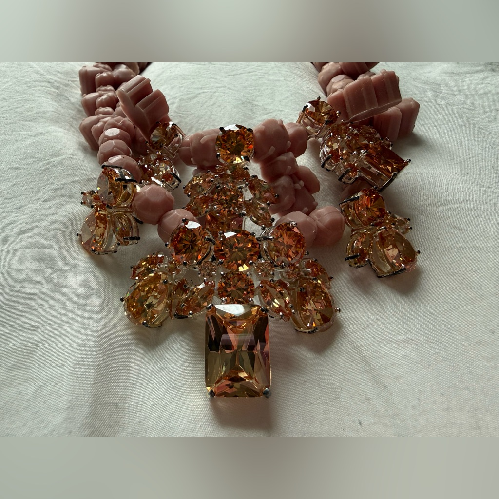 Et Gorgeous Pink Necklace